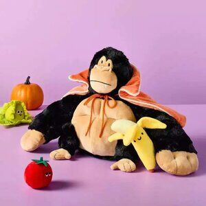 NWT Gigglescape Vampire Gorilla Ape Stuffed Animal Fall Halloween Plush 11.5"